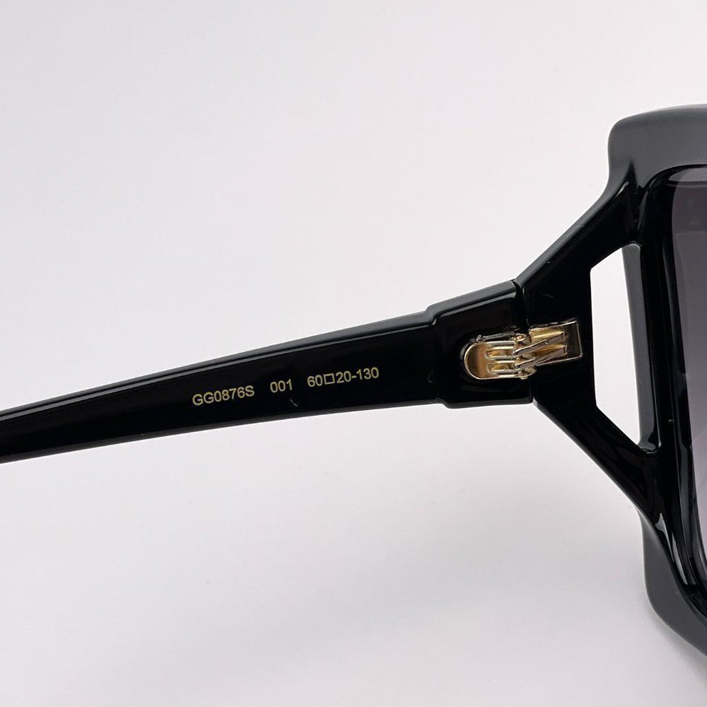 Gucci GG0876S 001 Sunglasses  Black Gray Gradient Oversized Women - Picture 7 of 10